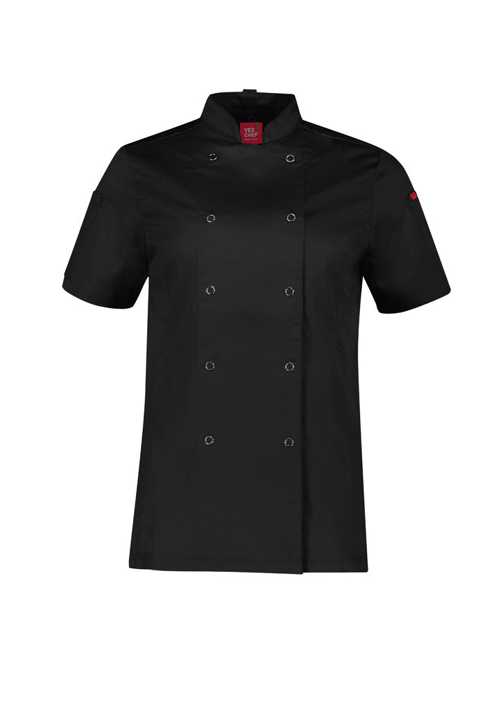 Zest Womens S/S Chef Jacket