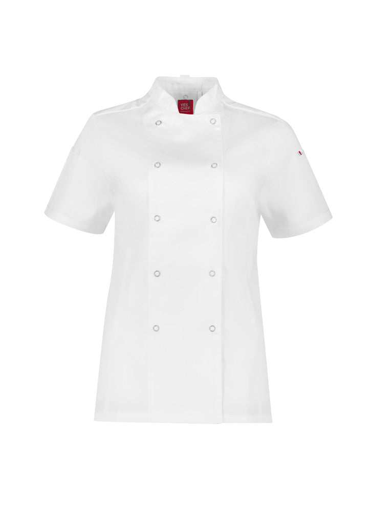 Zest Womens S/S Chef Jacket