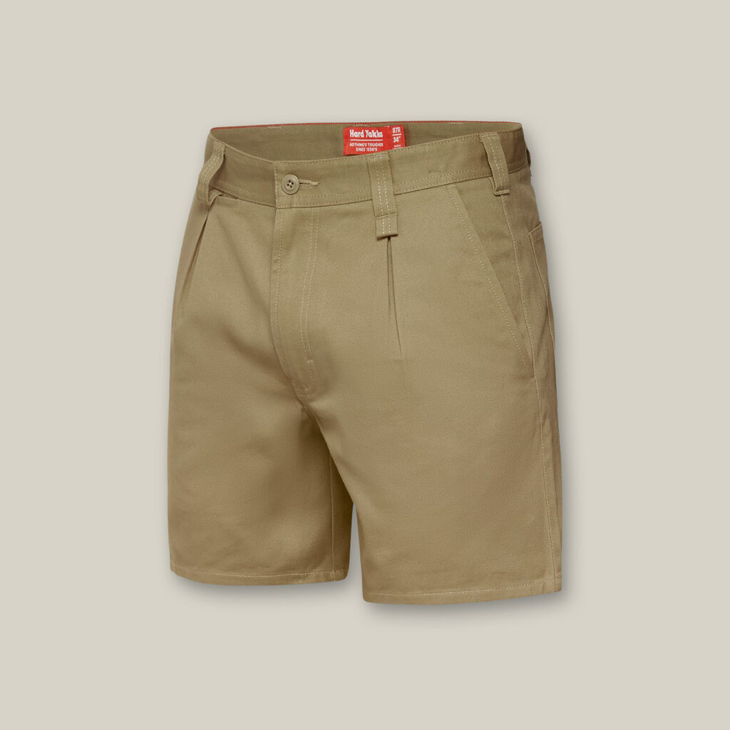 Hard Yakka Relaxed Cotton Drill Short W Belt Loops