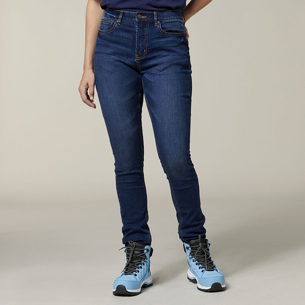 Hard Yakka Women's High Waisted Slim Fit Jeggings