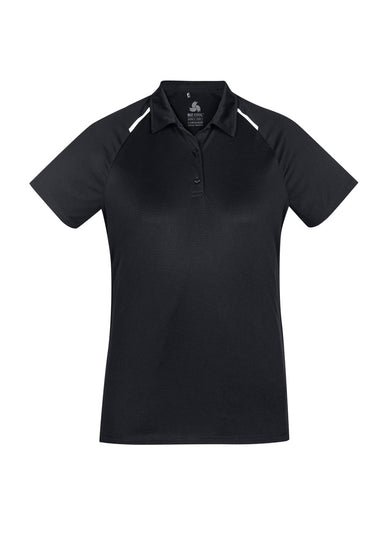 Image showing a woman in a Spartan Anti-Shrink Women's Polo at a professional seminar.