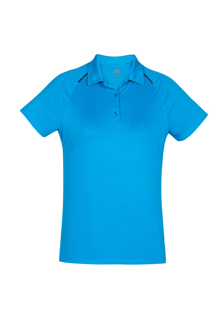 Image showing a woman in a Spartan Anti-Shrink Women's Polo at a professional seminar.