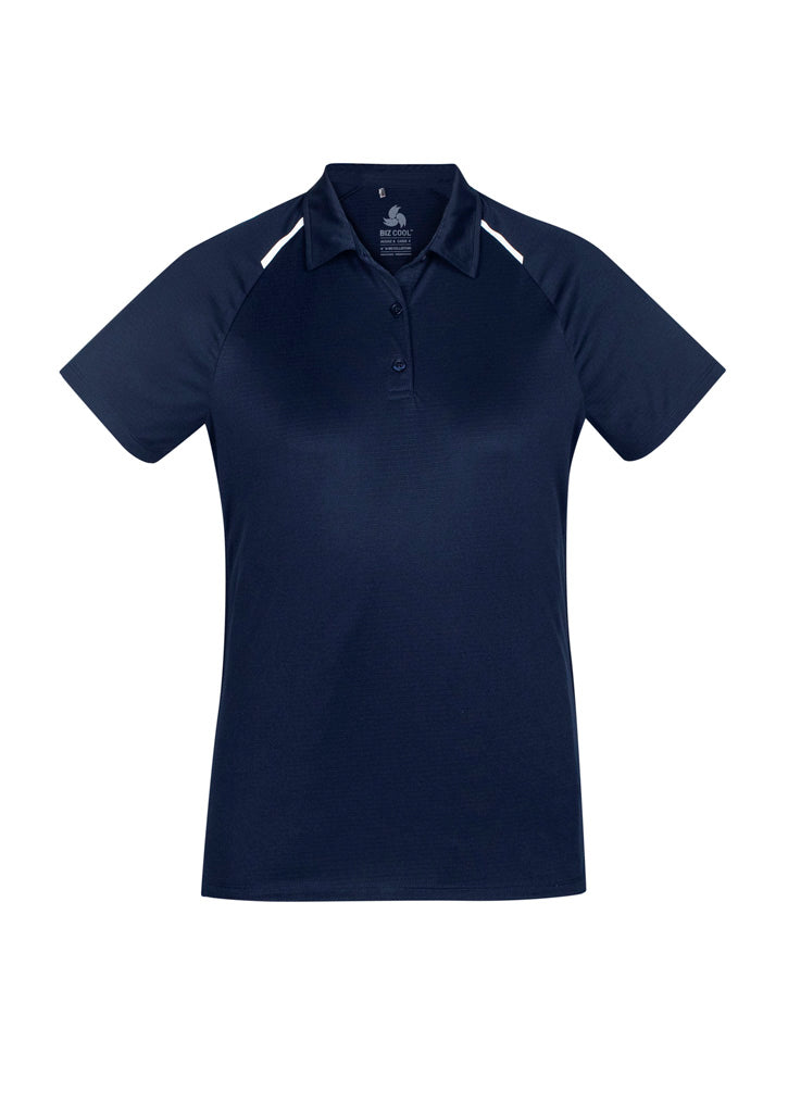 Image showing a woman in a Spartan Anti-Shrink Women's Polo at a professional seminar.