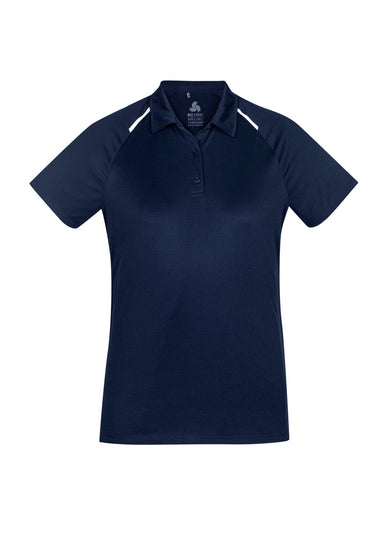 Image showing a woman in a Spartan Anti-Shrink Women's Polo at a professional seminar.