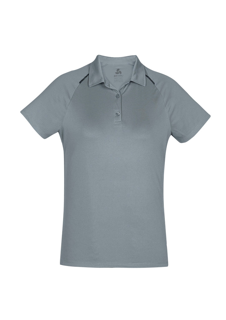 Image showing a woman in a Spartan Anti-Shrink Women's Polo at a professional seminar.