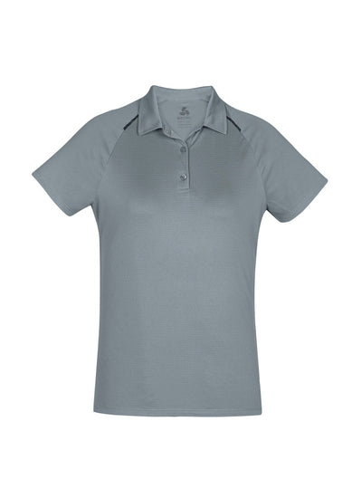 Image showing a woman in a Spartan Anti-Shrink Women's Polo at a professional seminar.