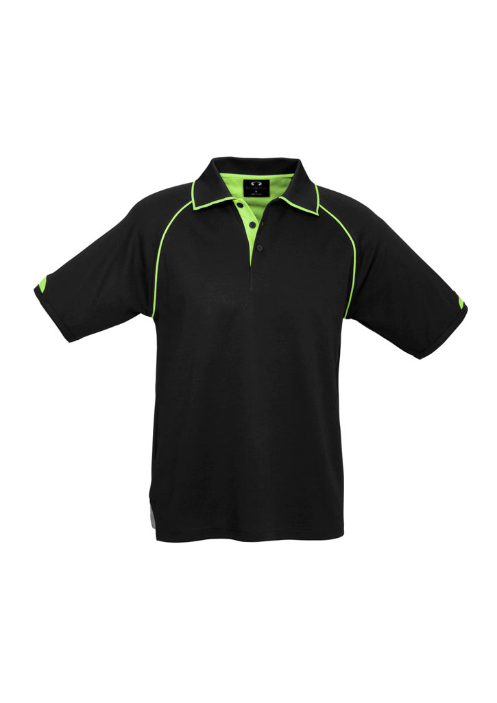 Image showing a man wearing an Emporio Quick Dry Men's Polo during a hot day at the park.