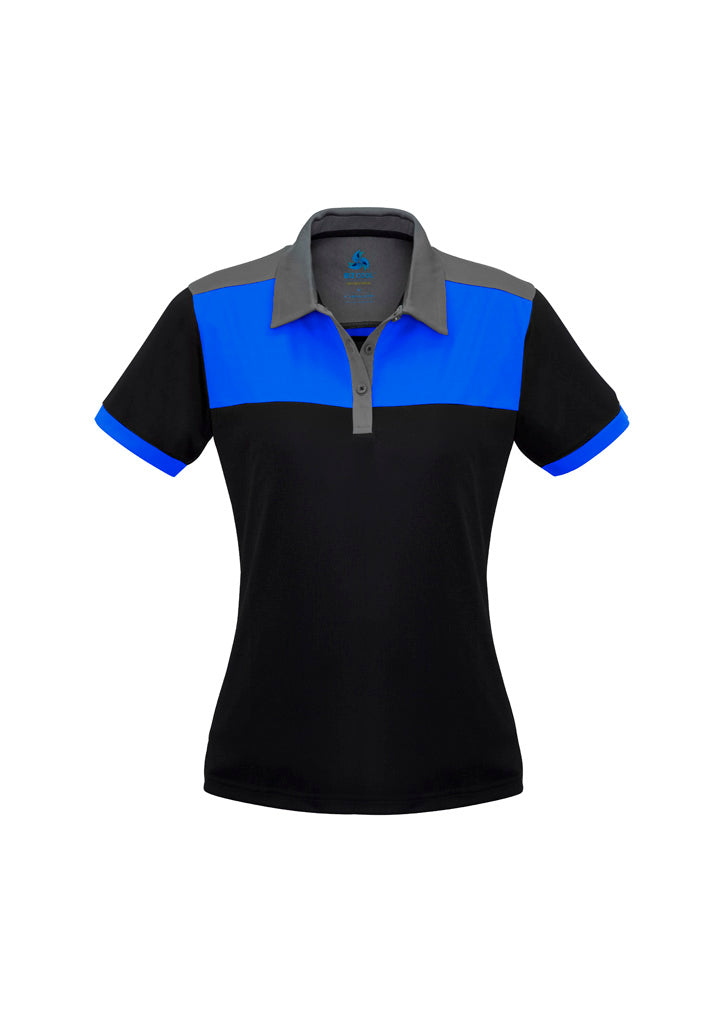 Spark Contrast Panel Womens Polos