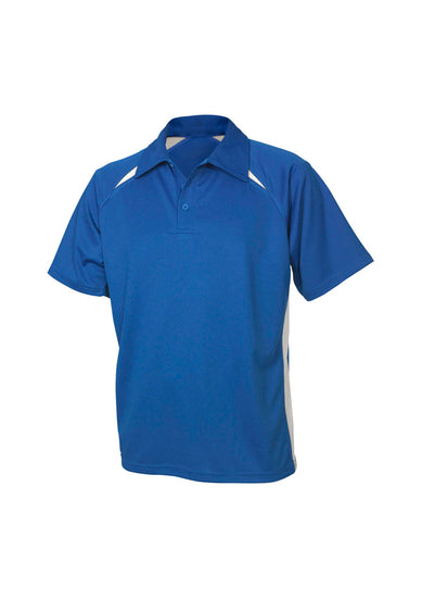Image depicting a woman wearing an Arctic Sports Mesh Women's Polo at a sports club.