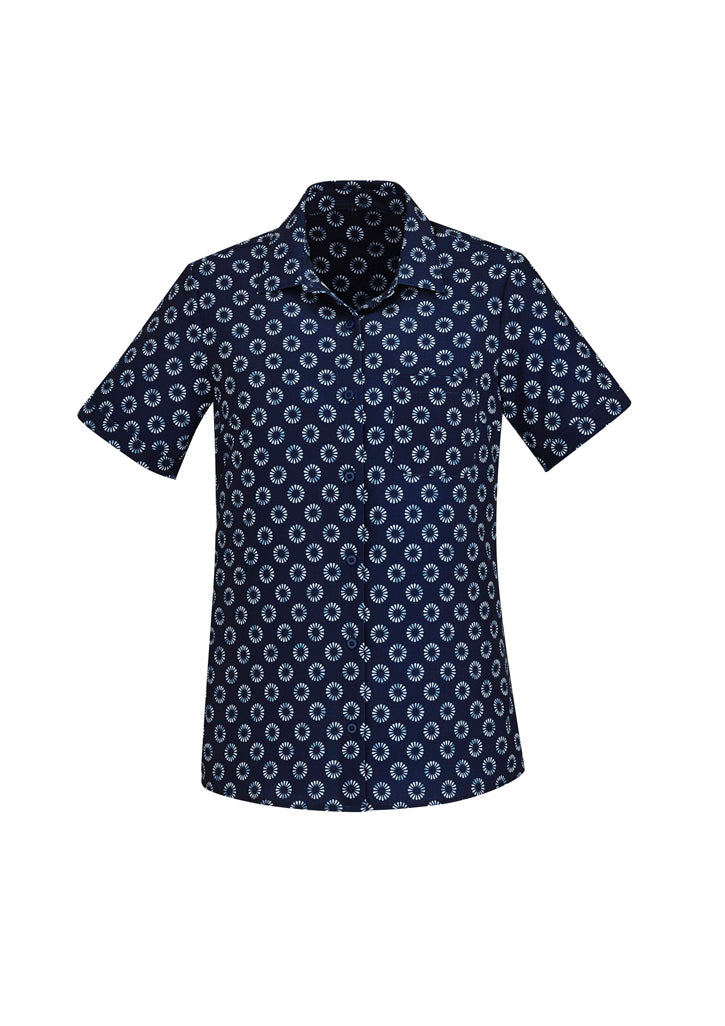 Florence Womens Daisy Print S/S Shirt
