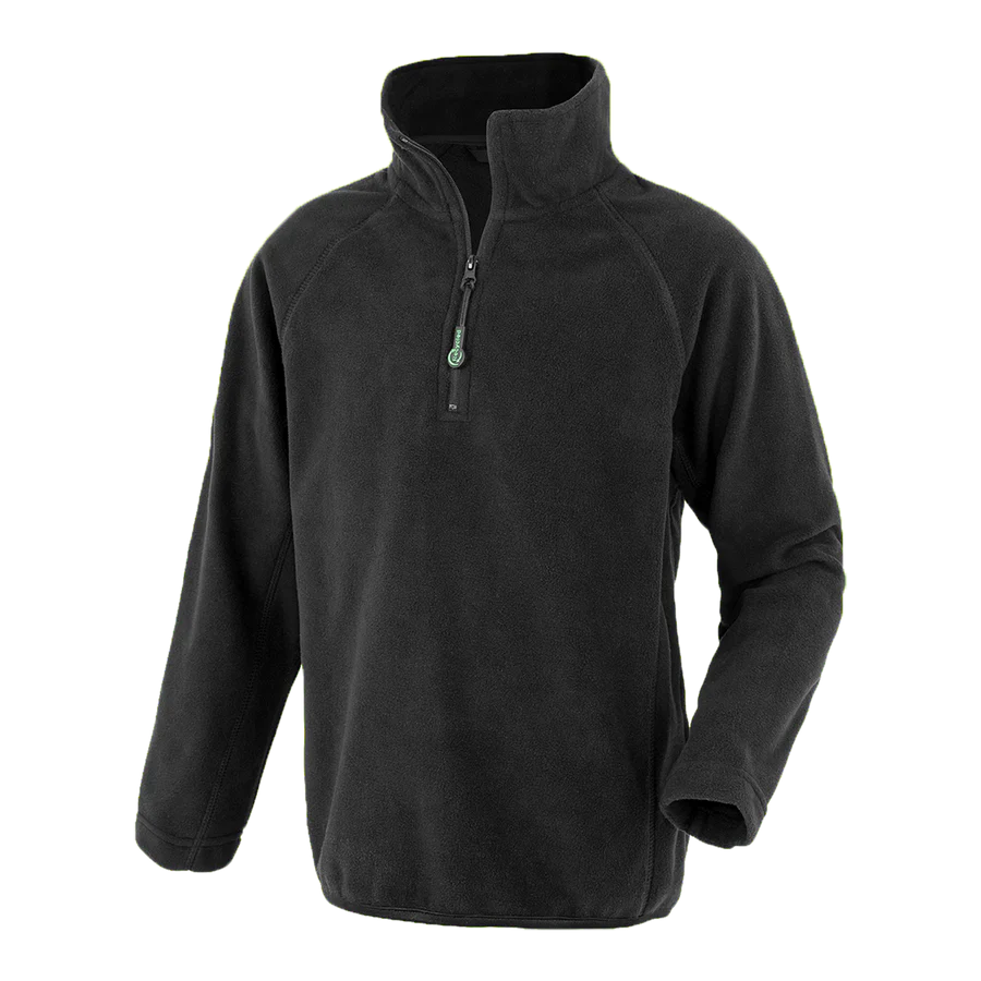 Result Recycled PET Youth Qtr.Zip Fleece Top