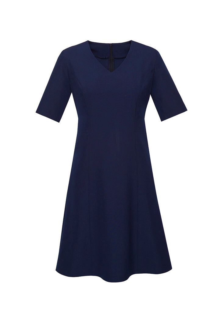 Womens Extended Short Sleeve Dress