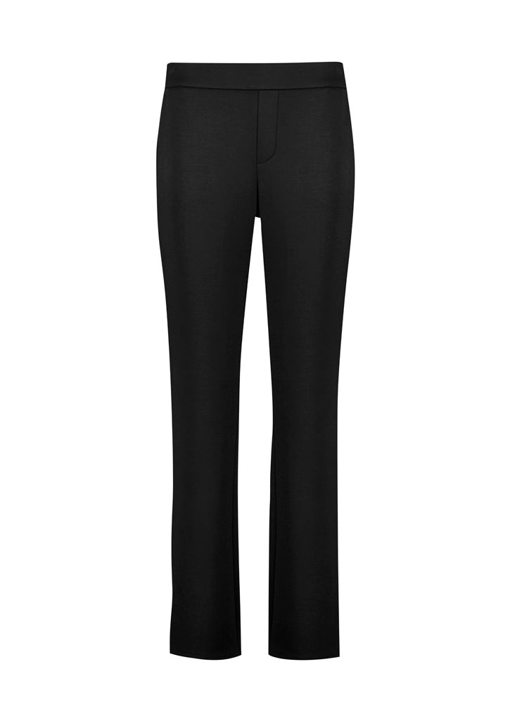 Womens Scuba Mid-Rise Tapered Pant