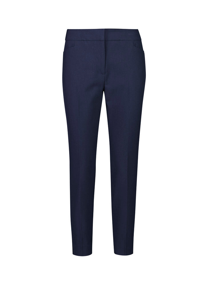 Womens 7/8 Mid-Waist Slim Leg Pant