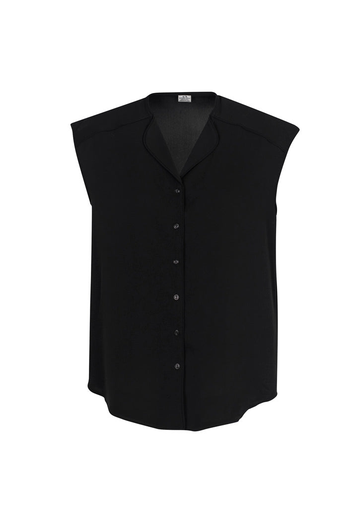 Luca Extended Shoulder Womens Blouses