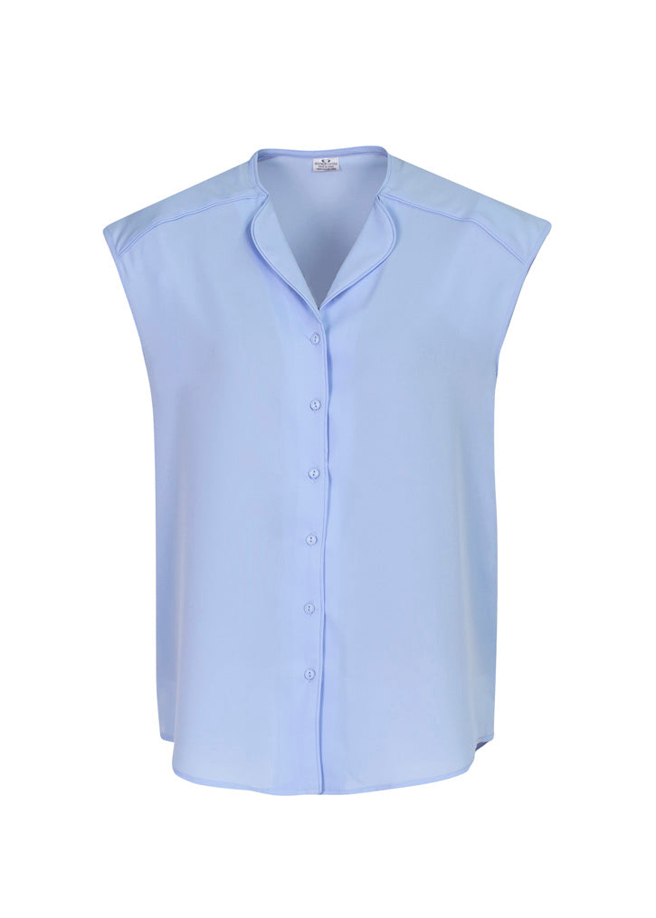 Luca Extended Shoulder Womens Blouses