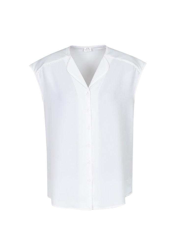 Luca Extended Shoulder Womens Blouses