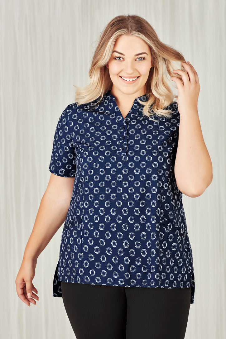 Florence Womens Daisy Print S/S Tunic