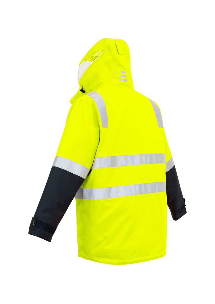 Mens Hi Vis 4 In 1 Waterproof Jackets