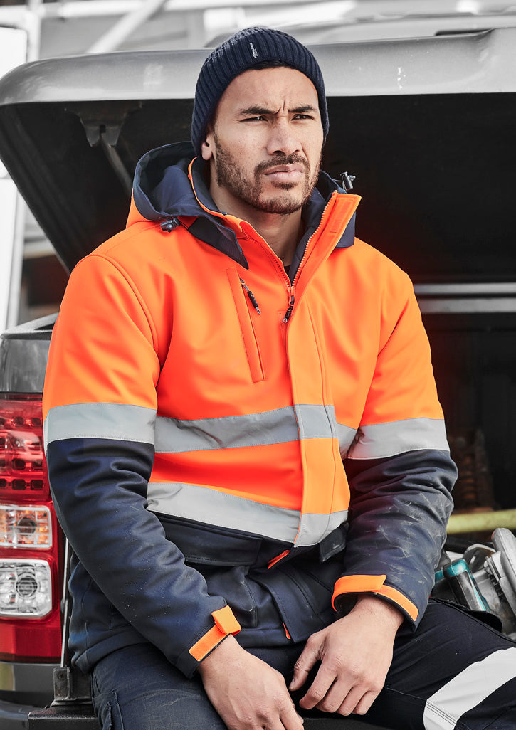 Unisex Hi Vis Antarctic Softshell Taped Jackets