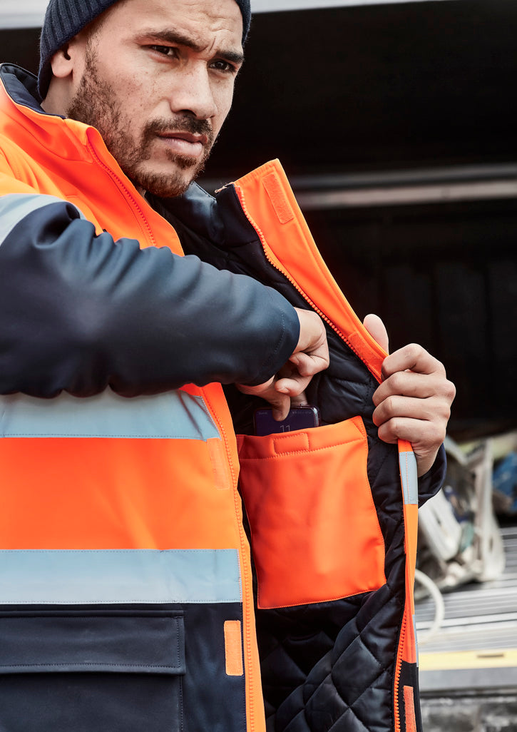 Unisex Hi Vis Antarctic Softshell Taped Jackets