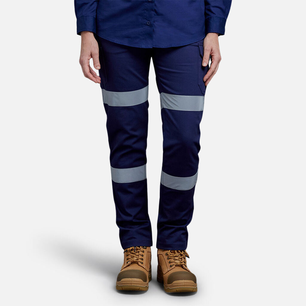 KingGee Women's Biomotion Reflective Work Pants