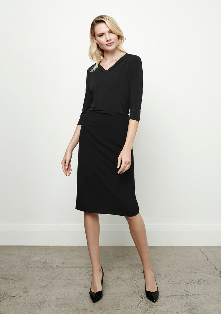 Classic Womens Below Knee Skirt