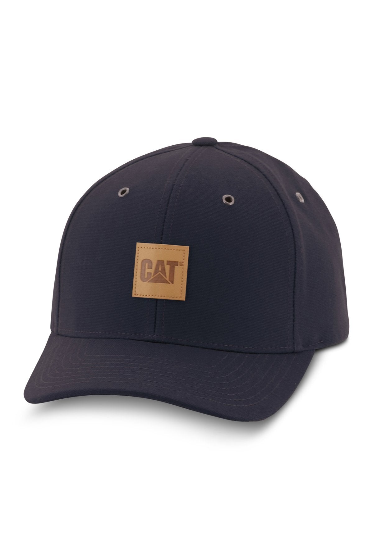 CAT Leather Patch Caps