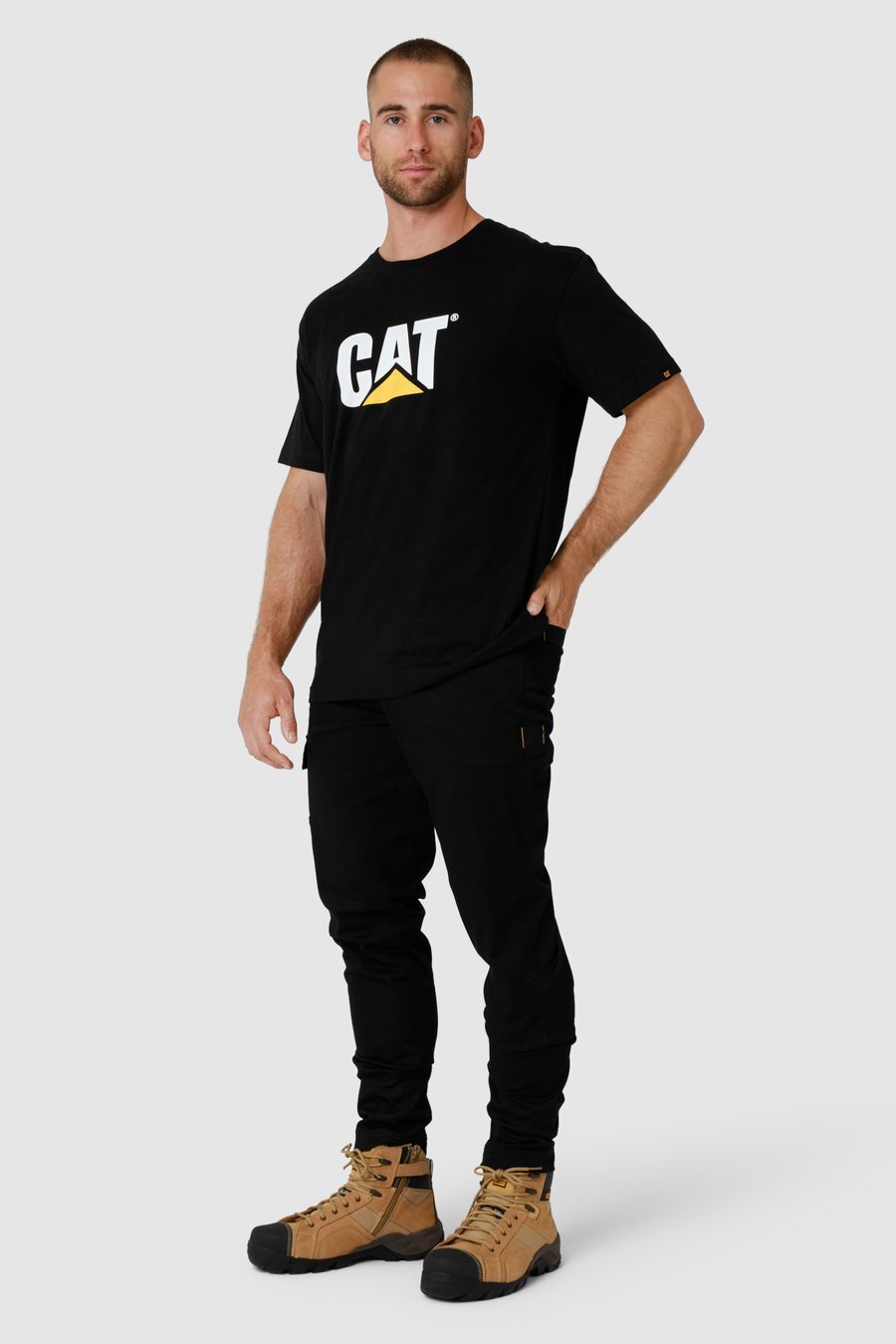 CAT Regular Fit Tm Logo Tees