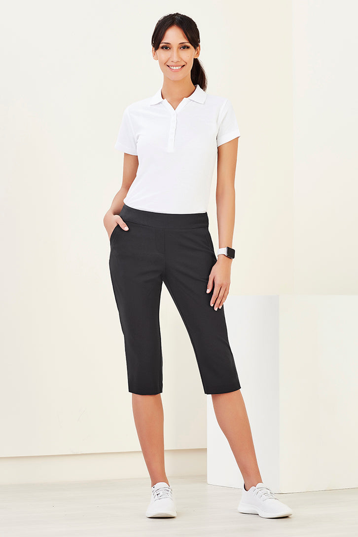 Jane Womens 3/4 Length Stretch Pants