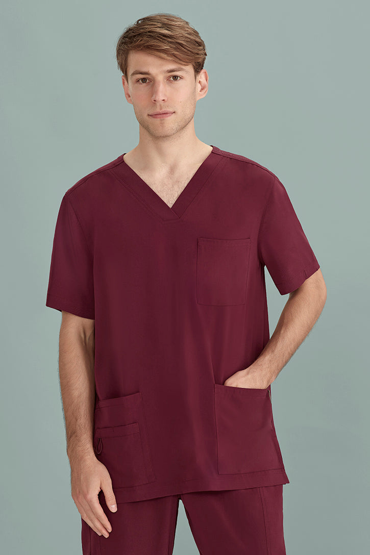 Avery Mens V-Neck Scrub Top