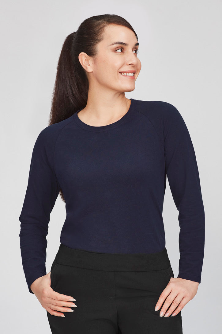 Performance Womens Cotton L/S Tees