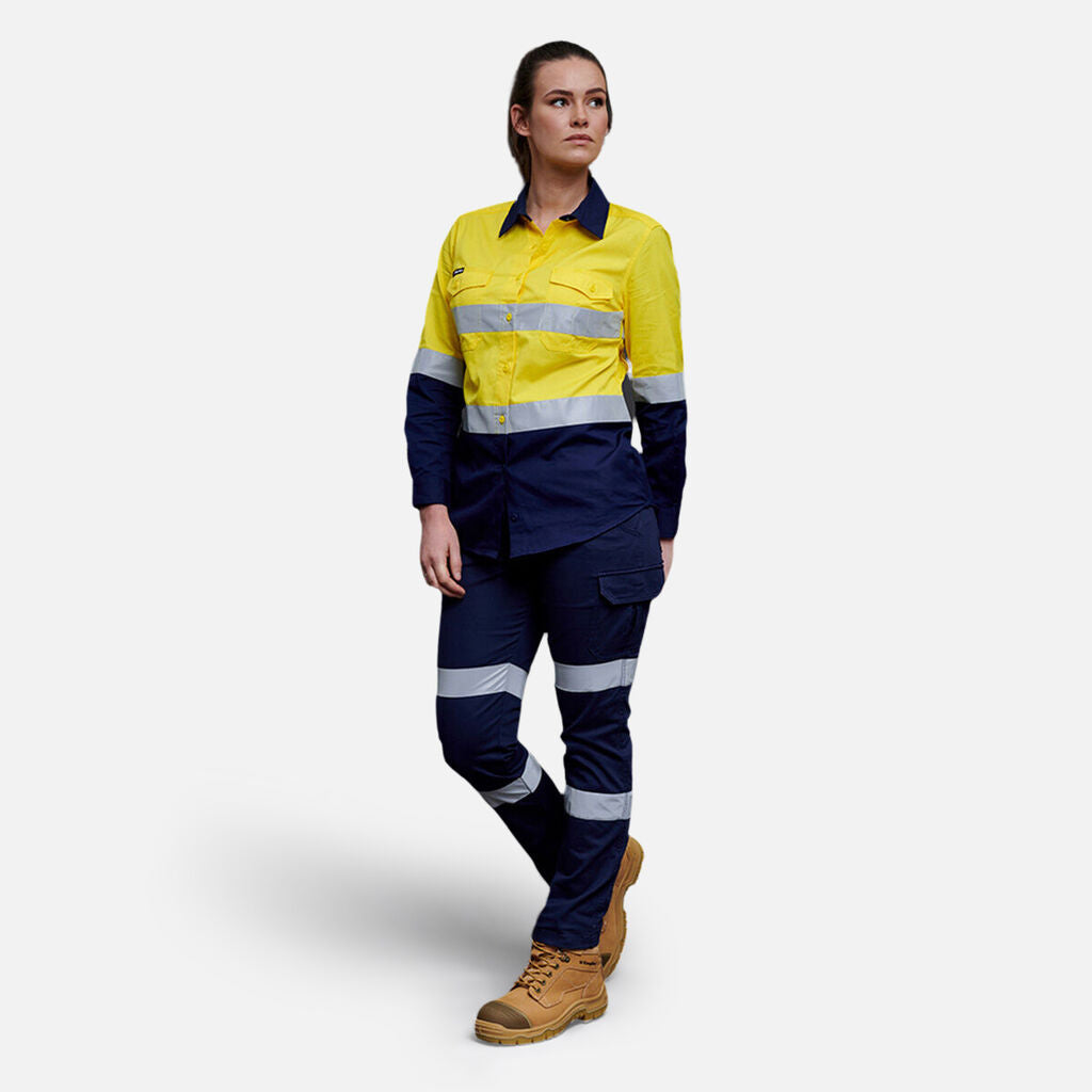 KingGee Women's Biomotion Reflective Work Pants