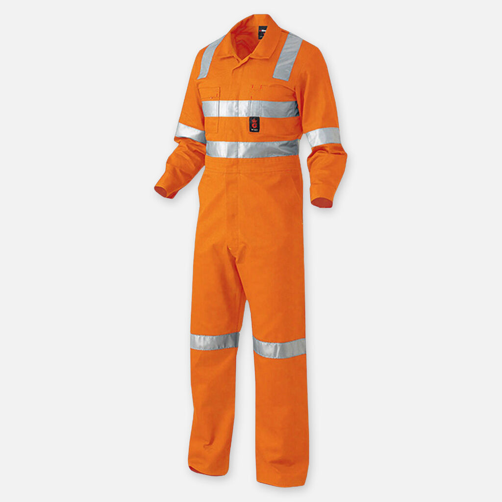 KingGee Originals Hi-Vis X Back Drill Work Overalls