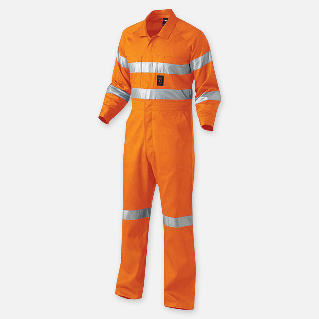 KingGee Originals Hi-Vis Lightweight Drill Work Overalls