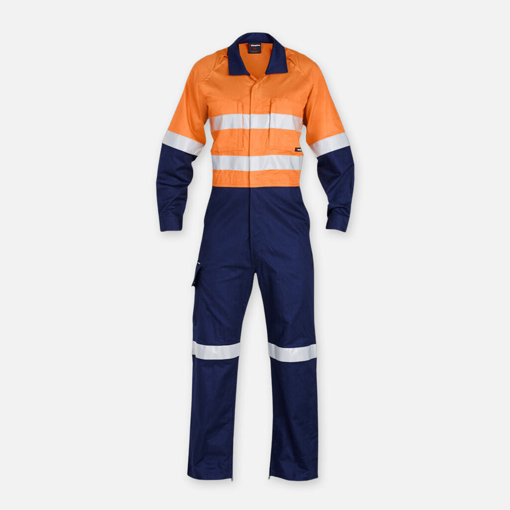 KingGee Workcool 2 Hi-Vis 2Tone Work Overalls