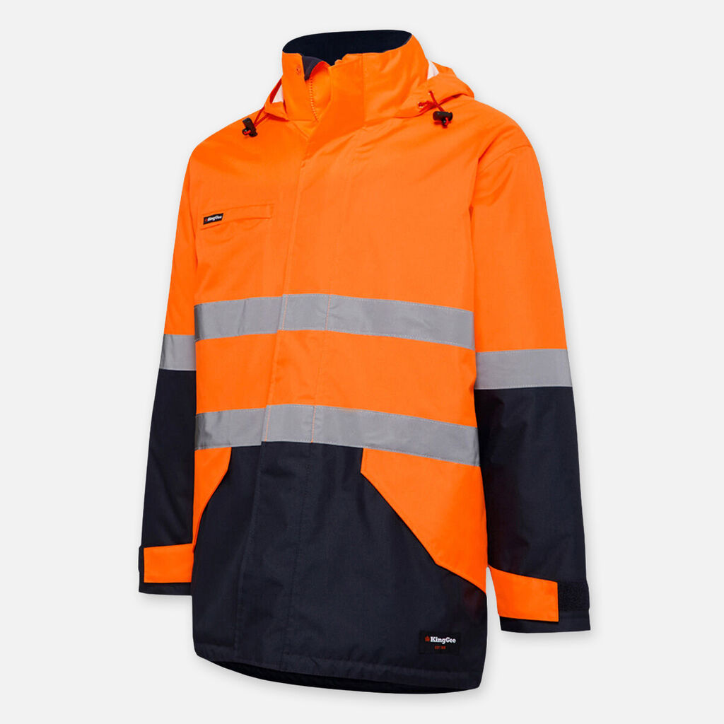 KingGee Hi-Vis Reflective Waterproof Insulated Jackets