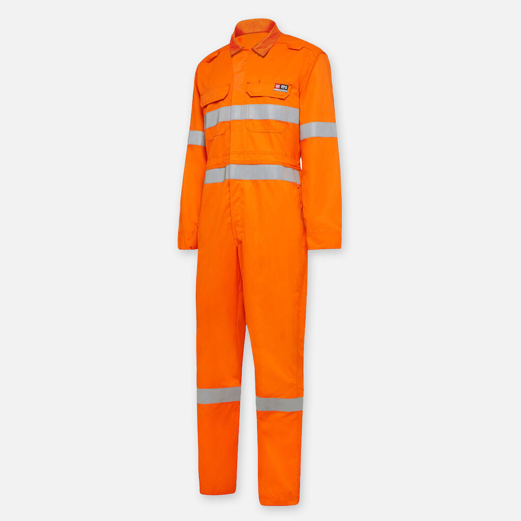 KingGee Shieldtec Fr Hi Vis Taped Coveralls