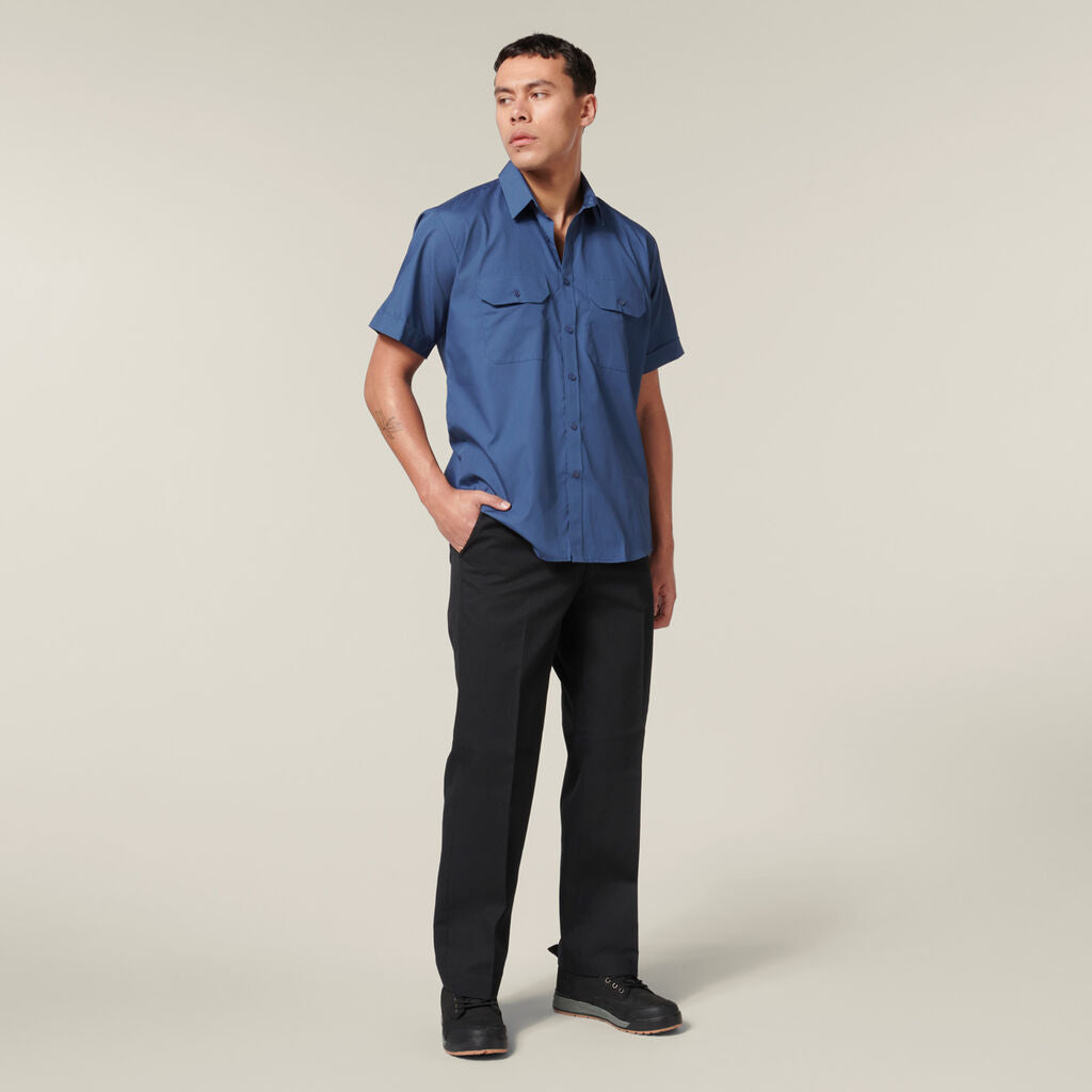 Hard Yakka Permanent Press Plain Front Pants
