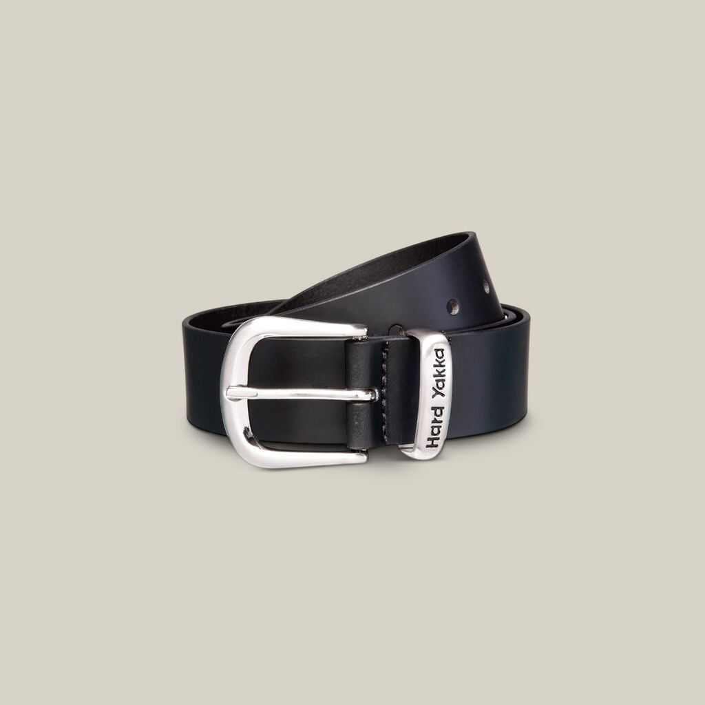Hard Yakka Hy Leather & Brass Buckle Belts